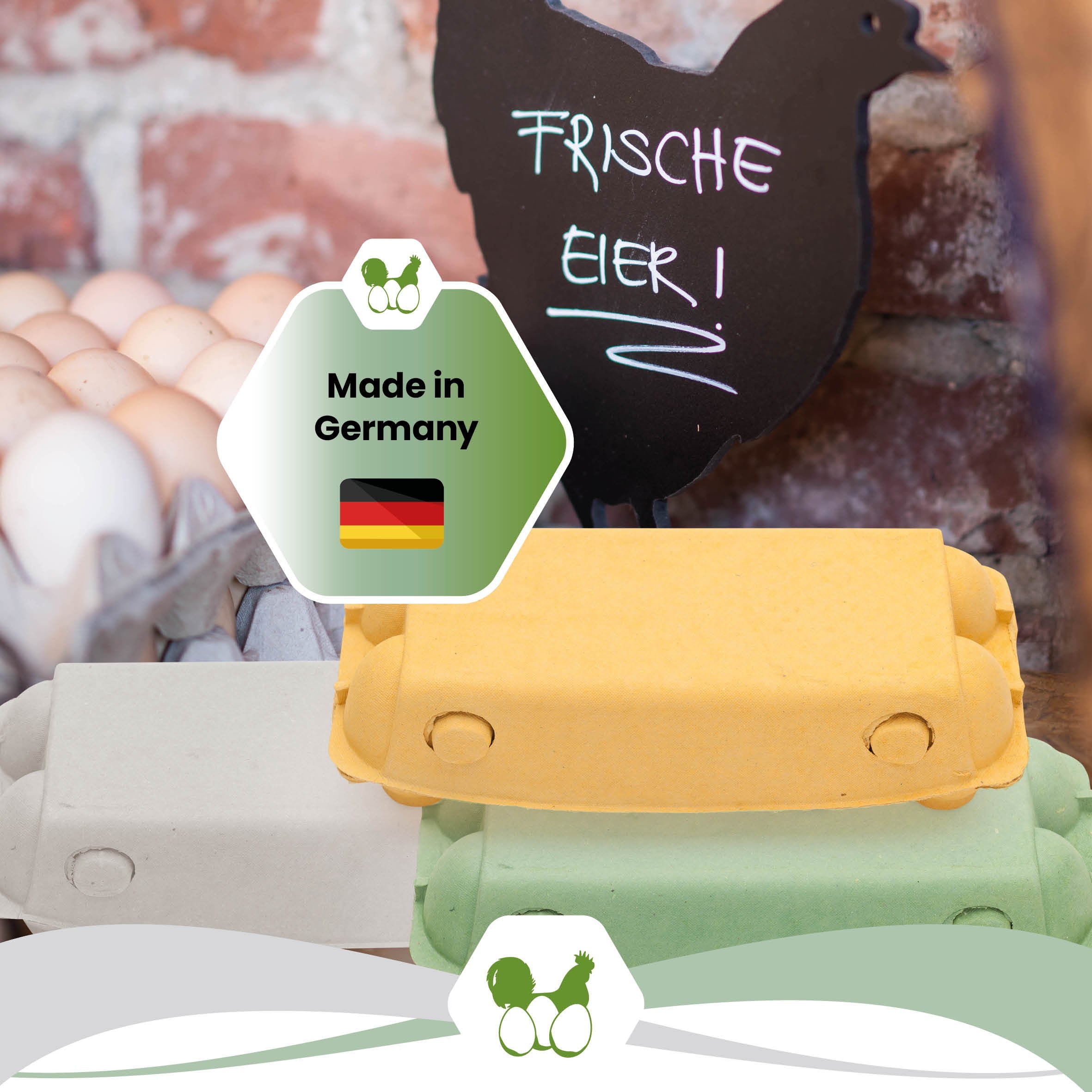 imagic 10er Eierschachtel "Made in Germany"