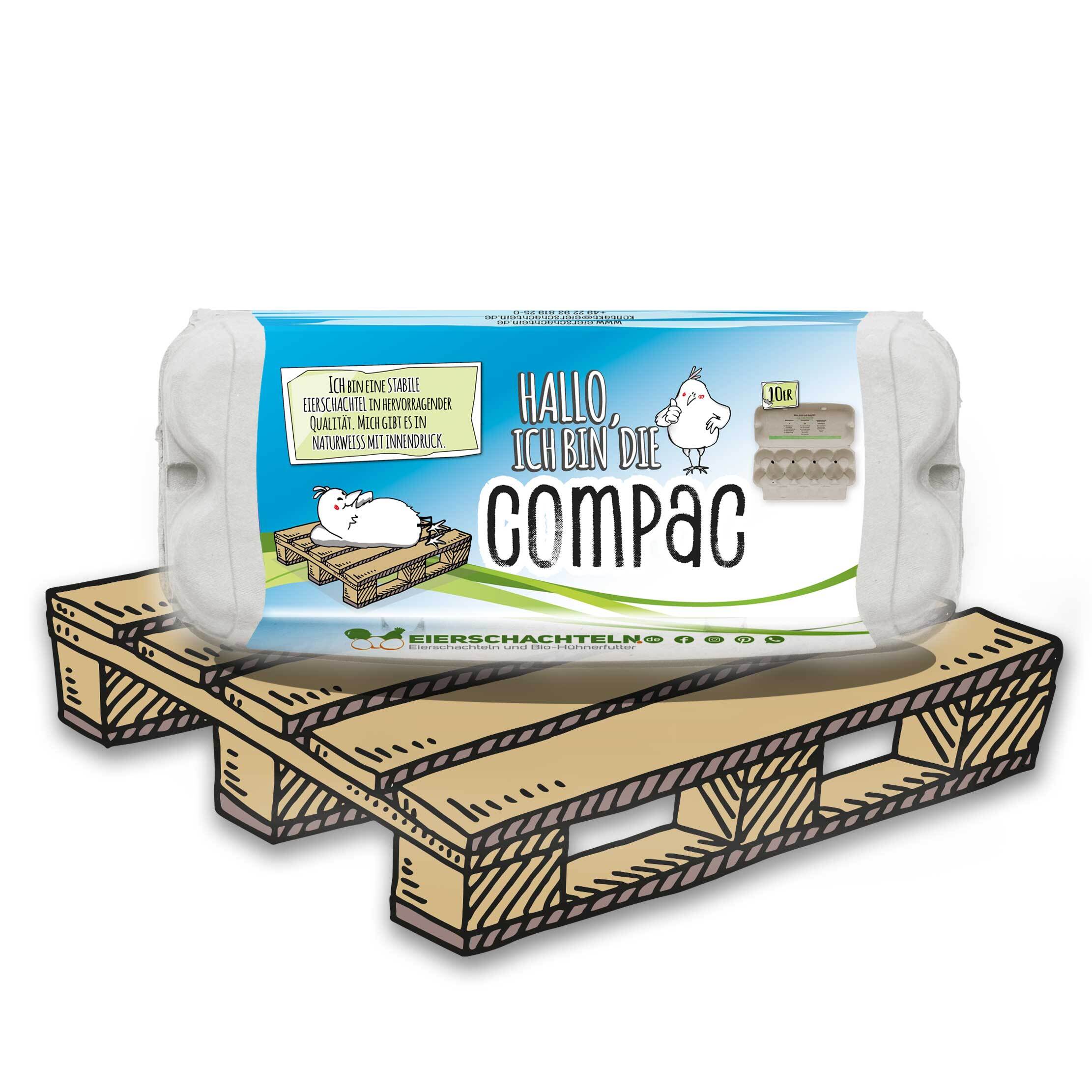 ComPac 10er Eierschachteln Palette
