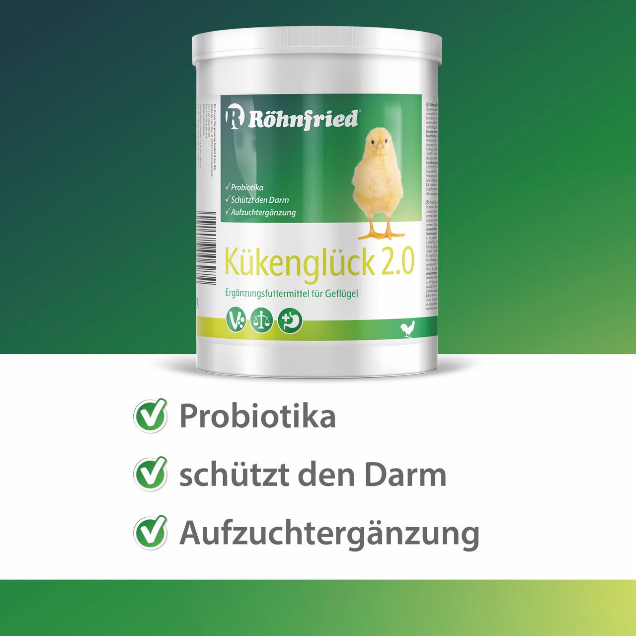 Kükenglück 2.0 – Ergänzungsfuttermittel für Küken