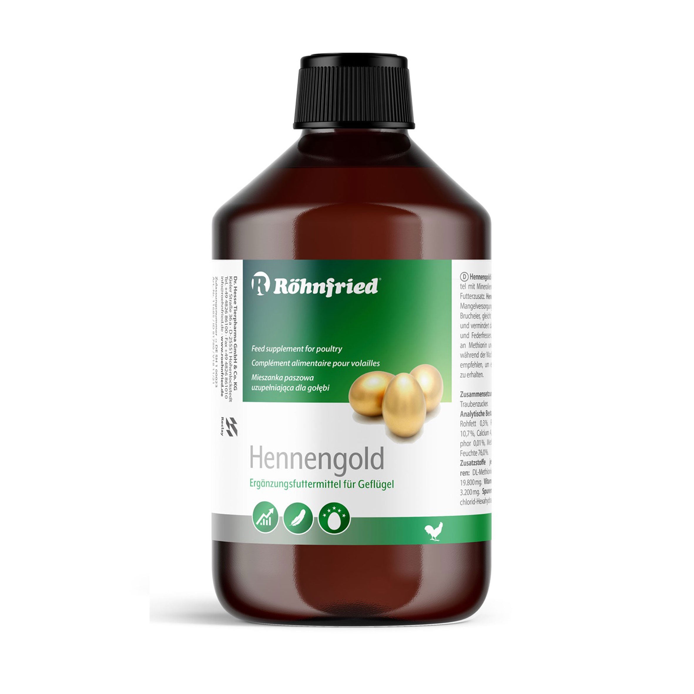 Hennengold Tränkenzusatz 500 ml