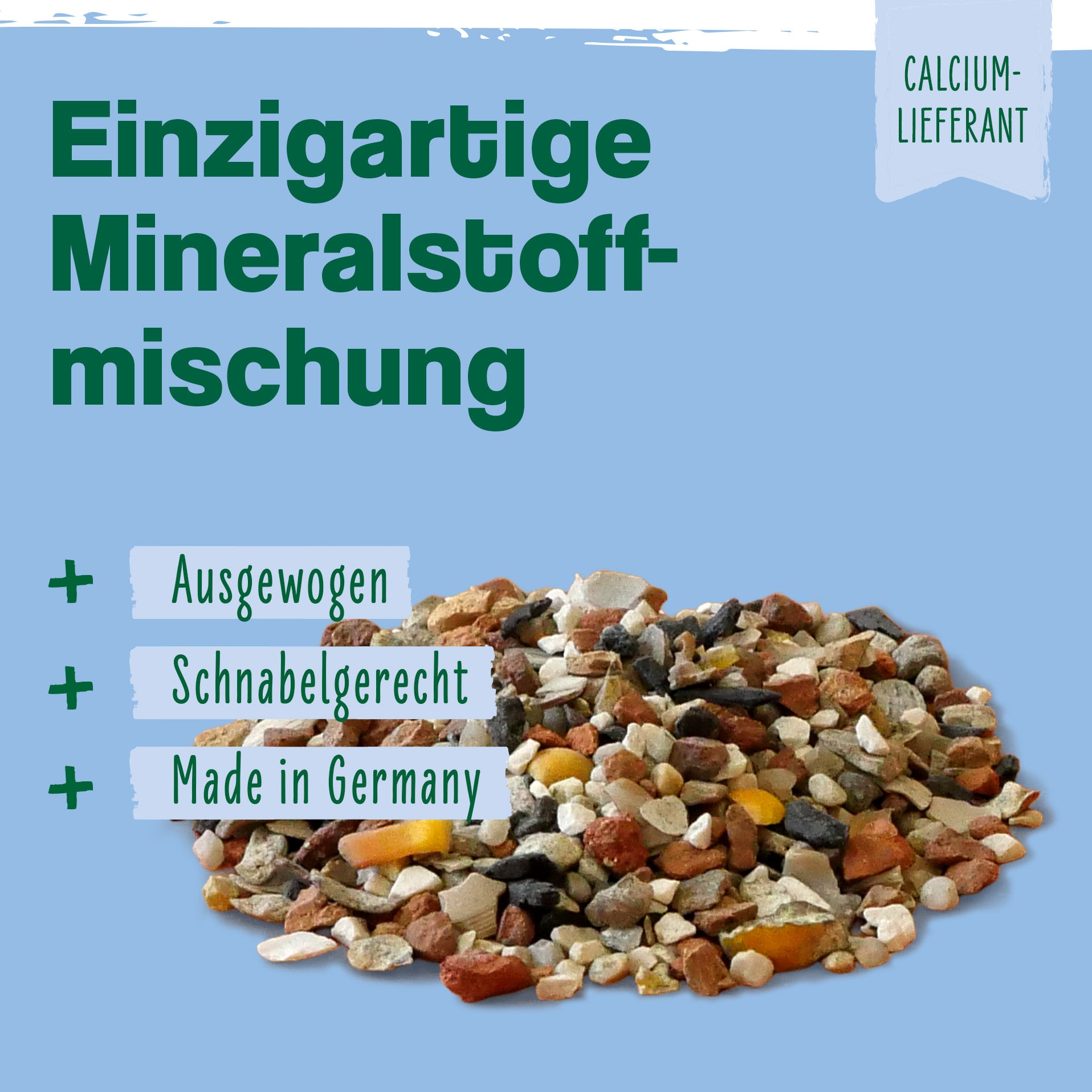 Mineralmix IdaPlus für Hühner, 5 kg Futterkalk Mineralstoffmischung mit Anis