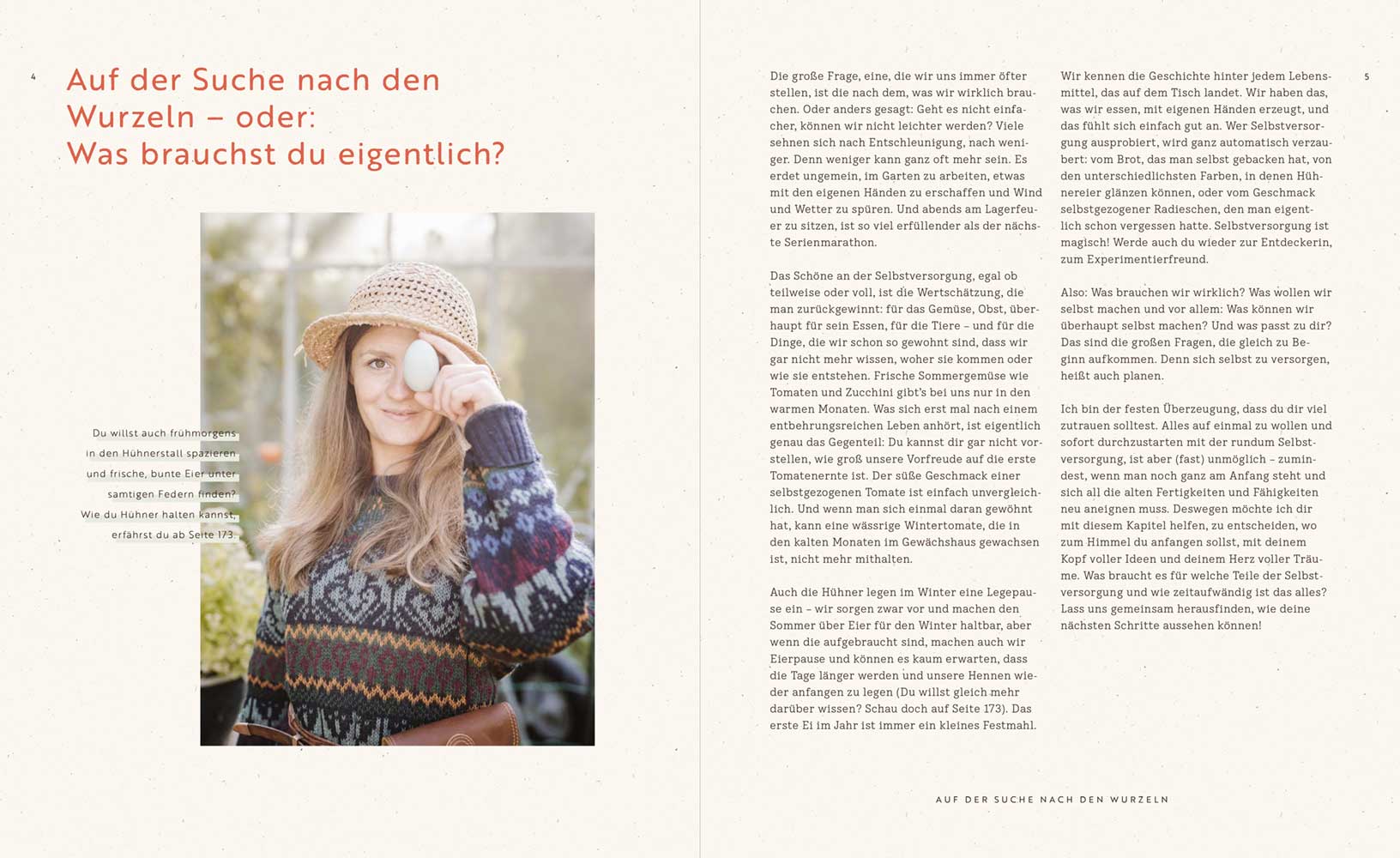Buch Selbstversorgung "Auf der Suche nach den Wurzeln.."