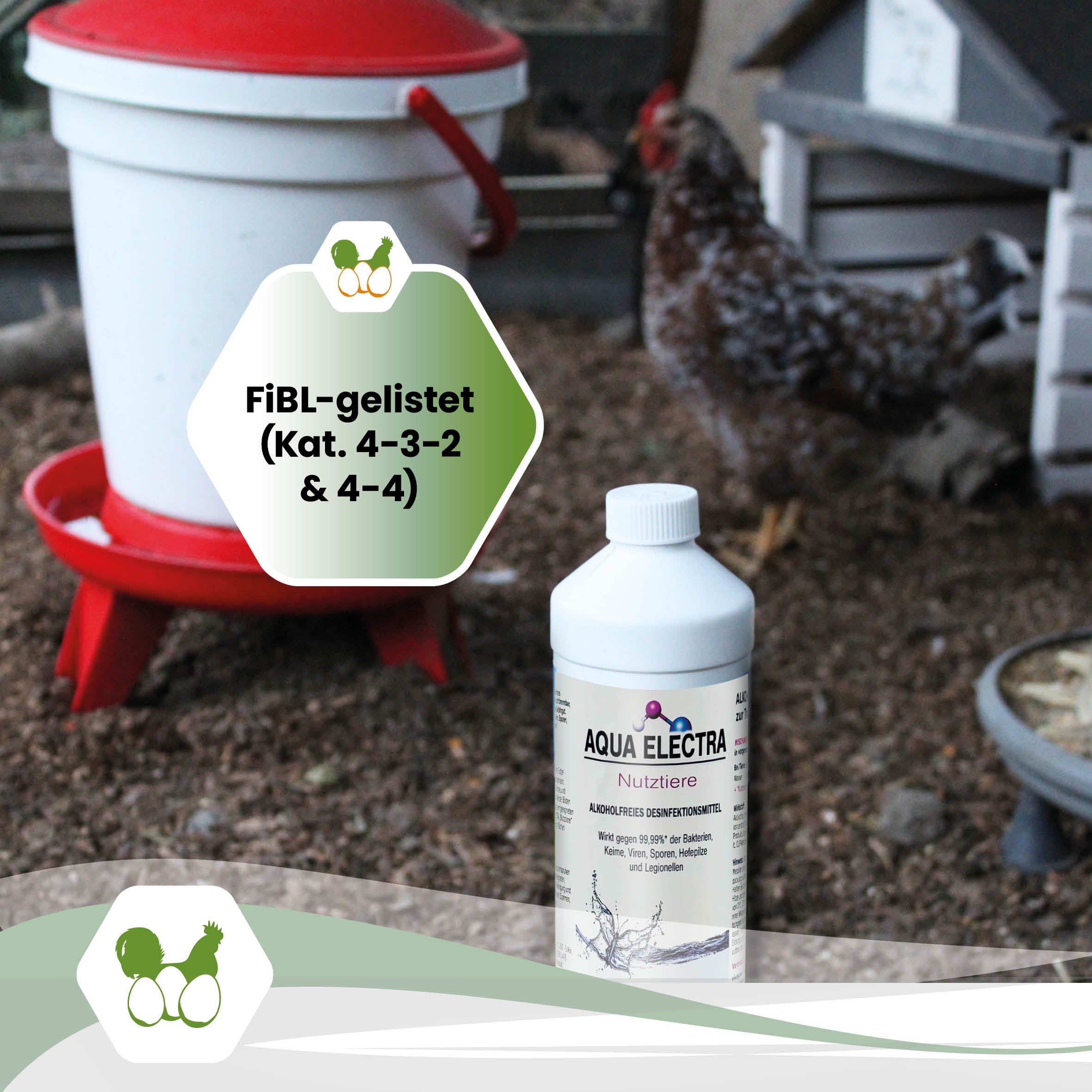AQUA ELECTRA Nutztiere – Stallhygiene & Wundpflege bei Tieren (alkoholfrei)