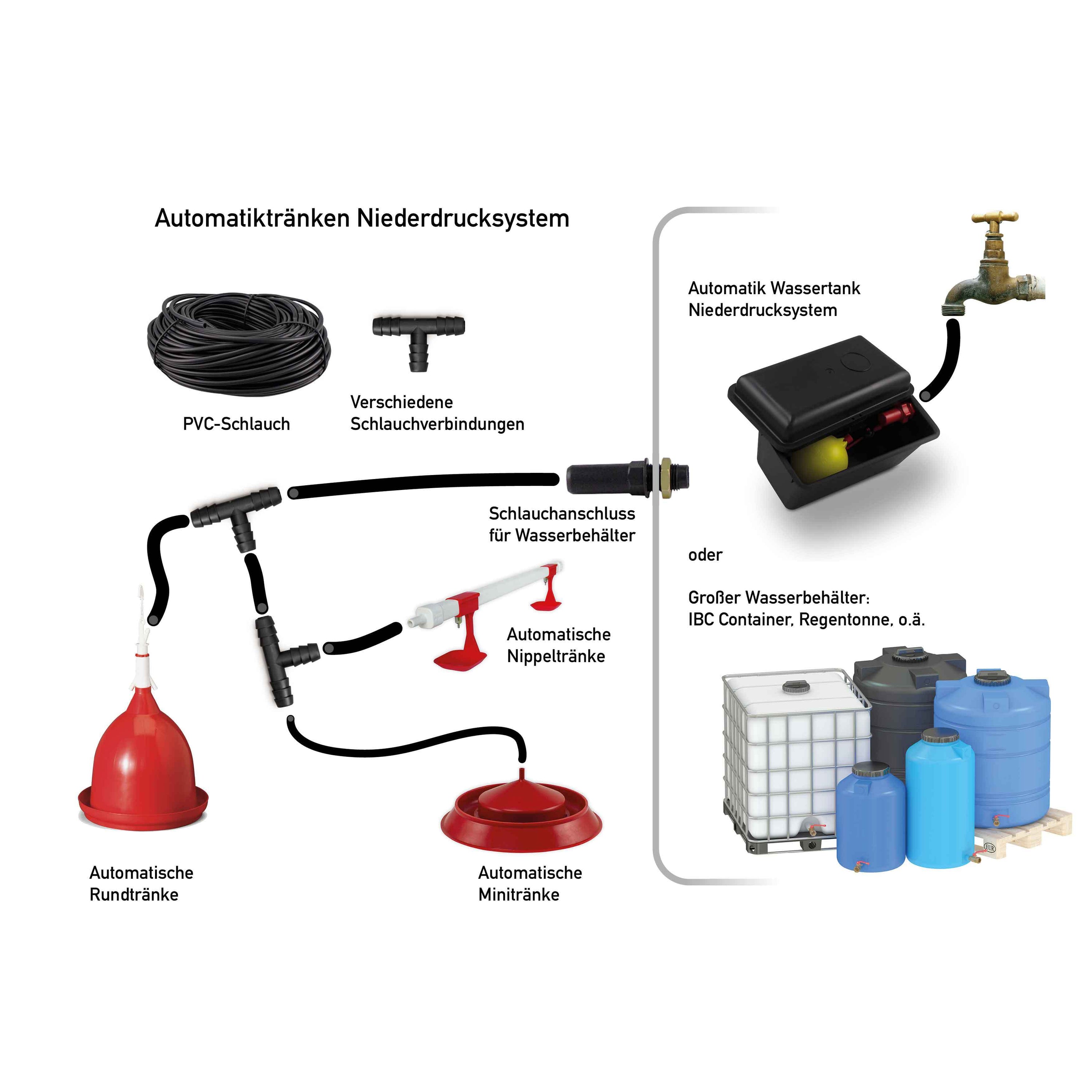 Infografik Automatiktränkensystem