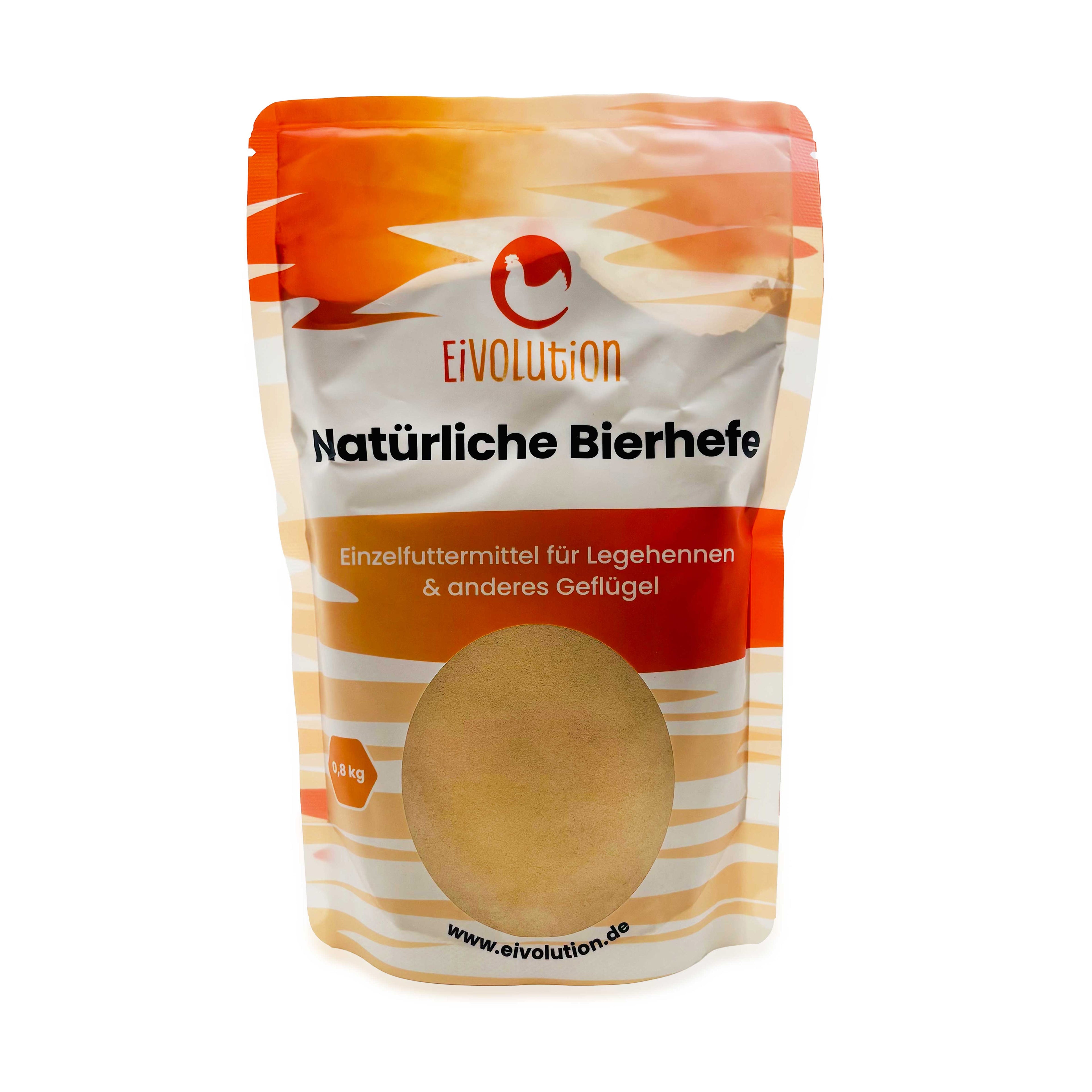 Natürliche Bierhefe, 0,8 kg Beutel