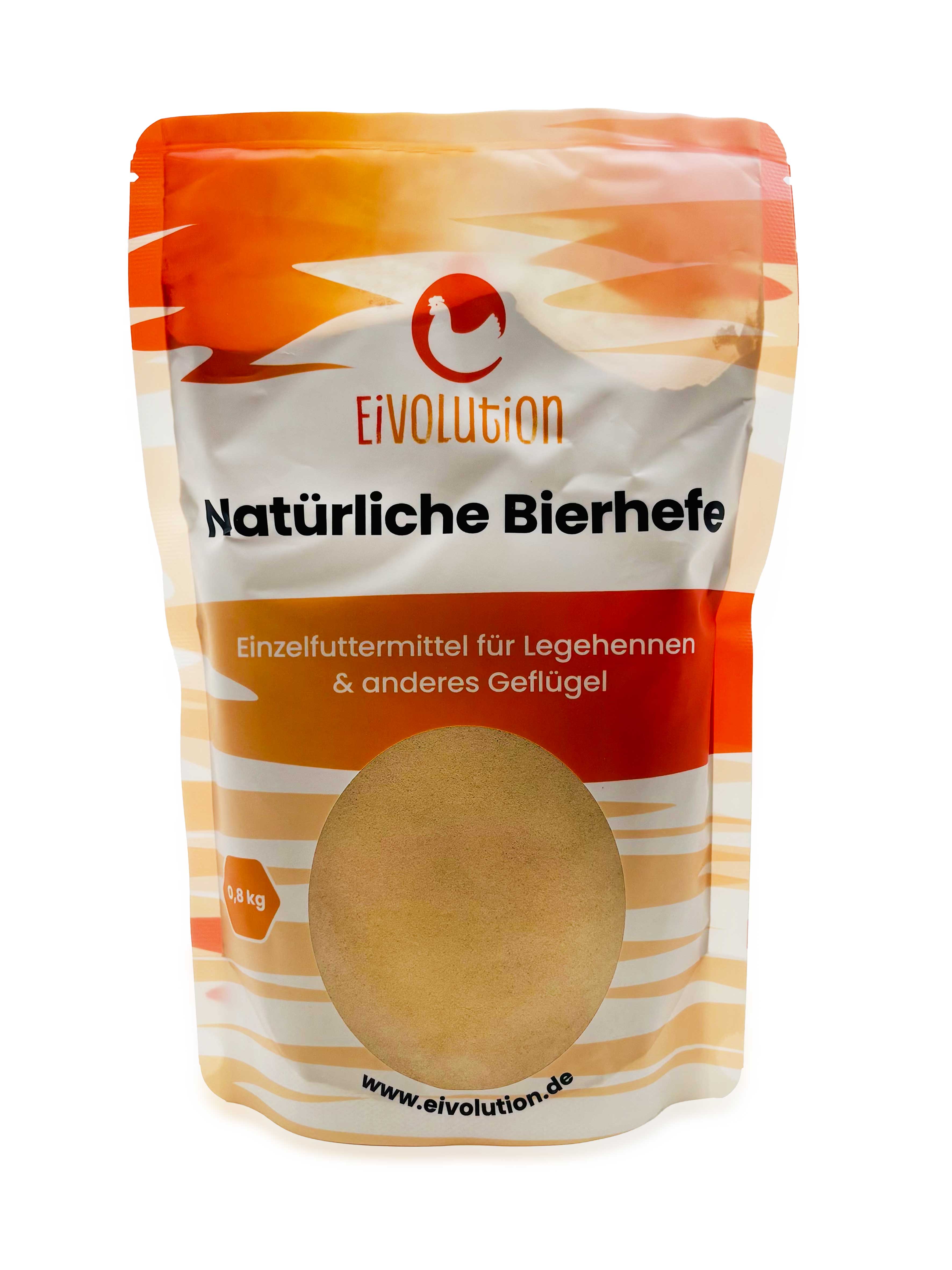 Natürliche Bierhefe 800 g, Vorderseite