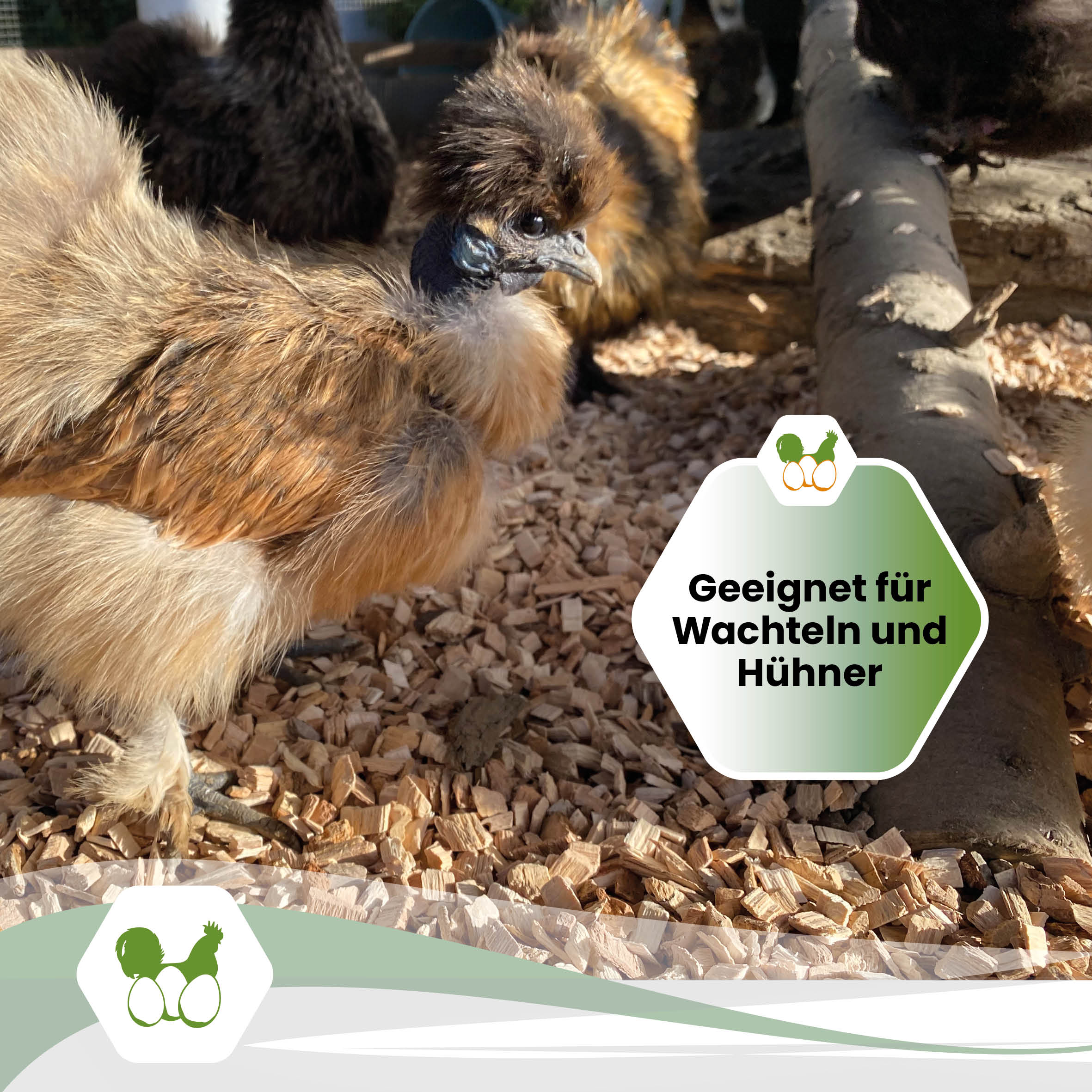Buchenhack Einstreu für Stall & Voliere - 5 oder 15 kg