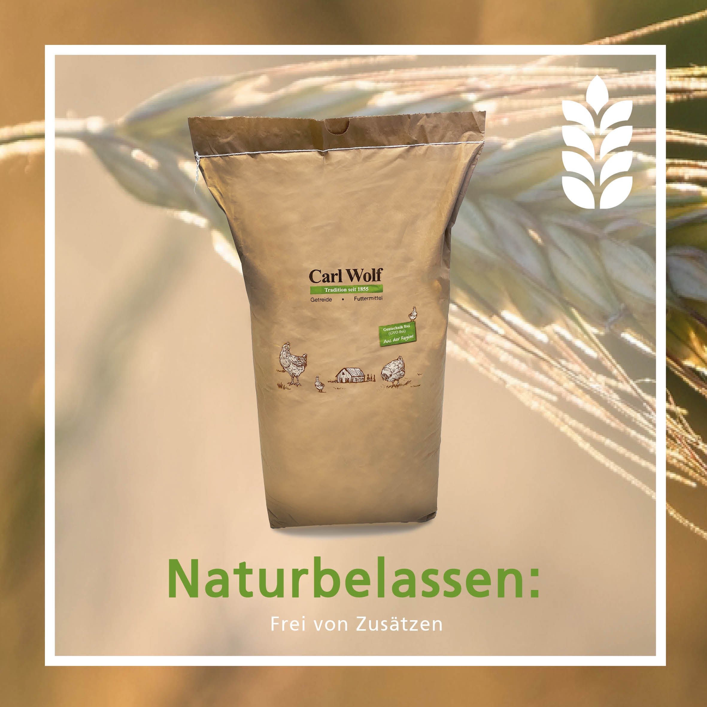 Carl Wolf Lege Komplett "Naturbelassen: Frei von Zusätzen"