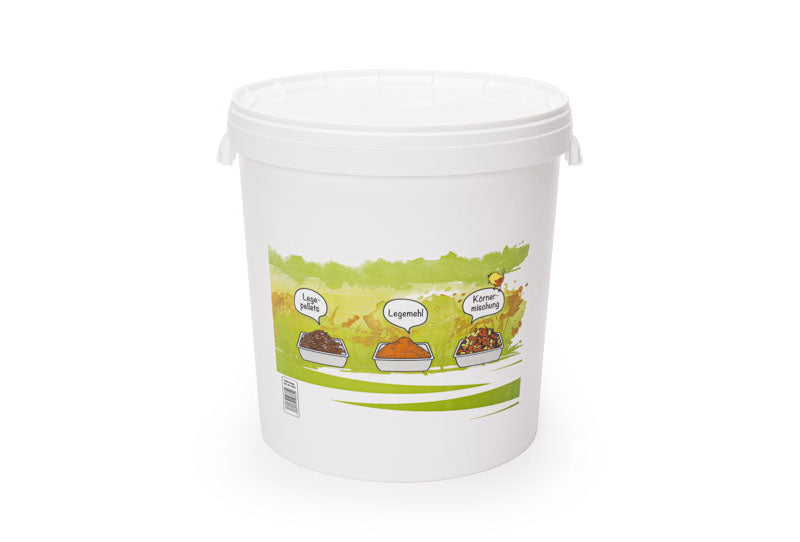 Futtereimer / Futtertonne für 20 kg Hühnerfutter