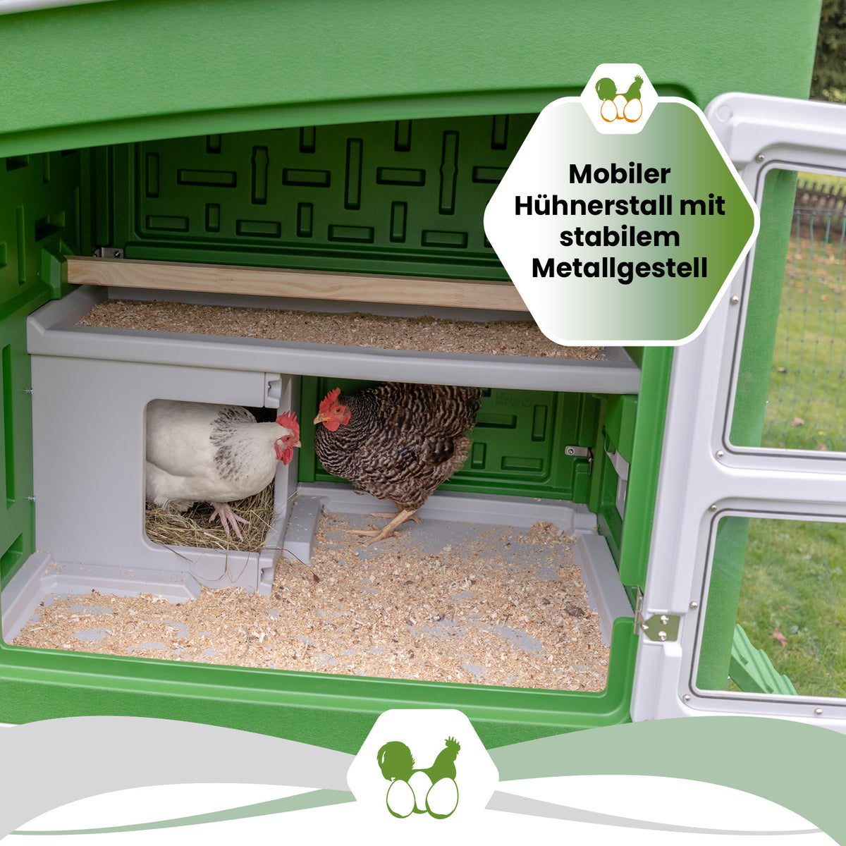Mobile Coop – Mobiler Hühnerstall für eine flexible und artgerechte Hühnerhaltung