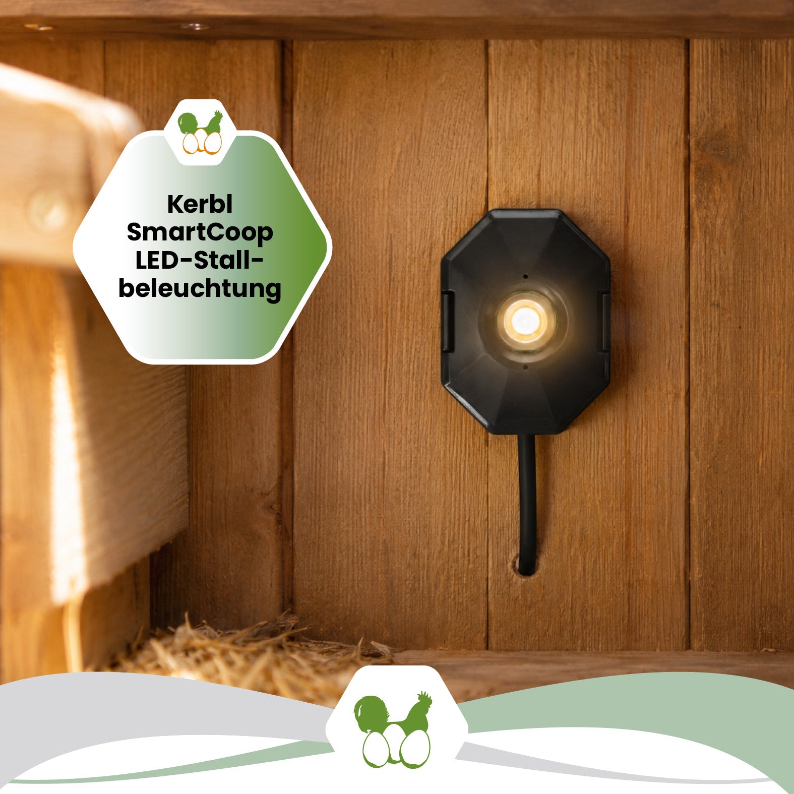 SmartCoop LED-Stallbeleuchtung für Hühnerställe