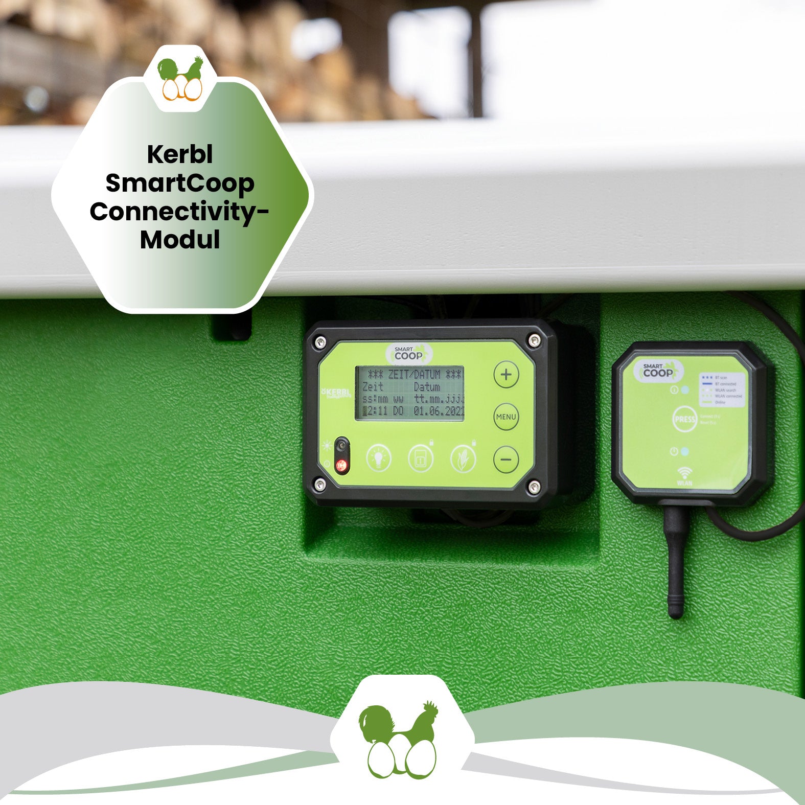 SmartCoop Connectivity-Modul für die App-Steuerung