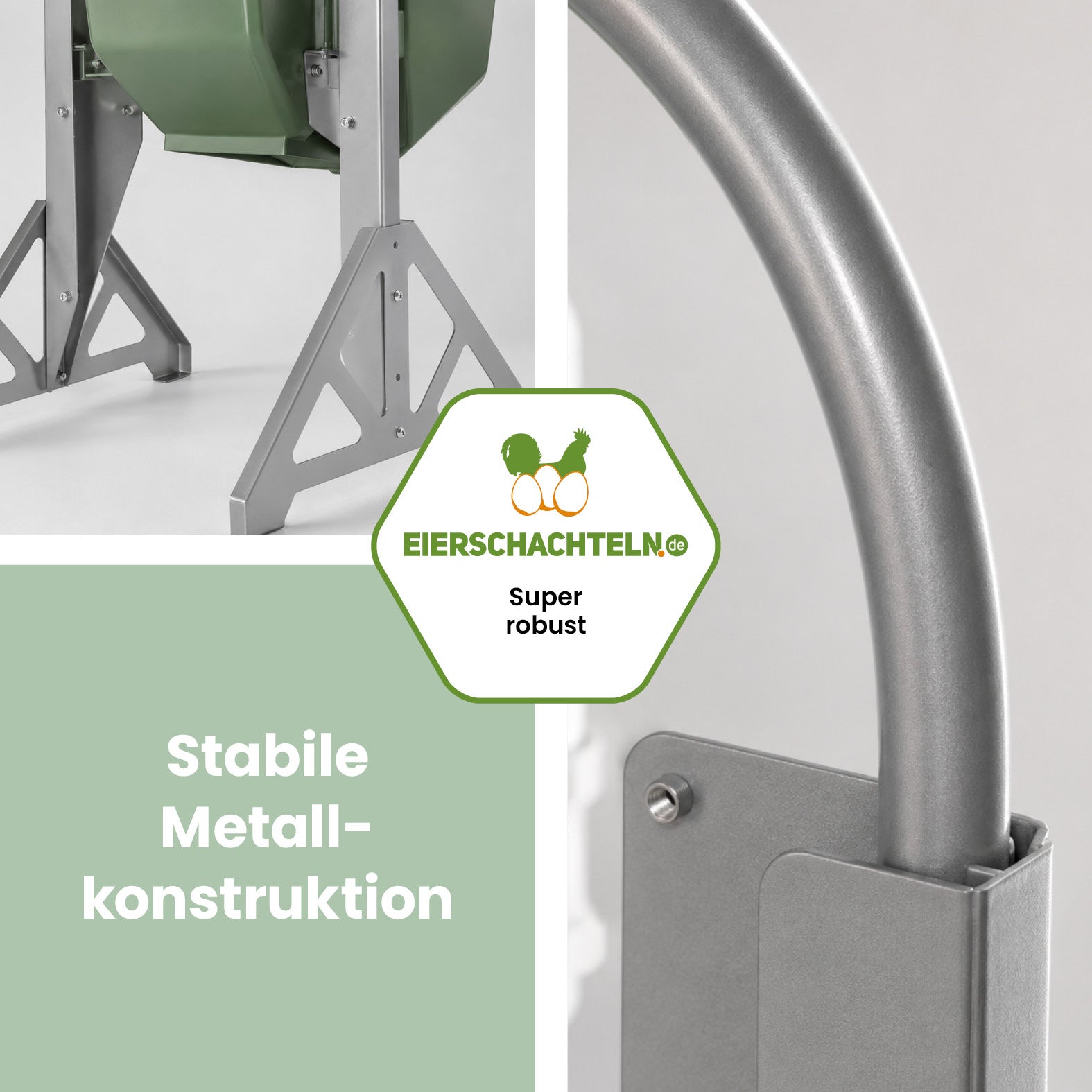 SmartCoop Mobiler Standfuß für Futterautomat und Geflügeltränke