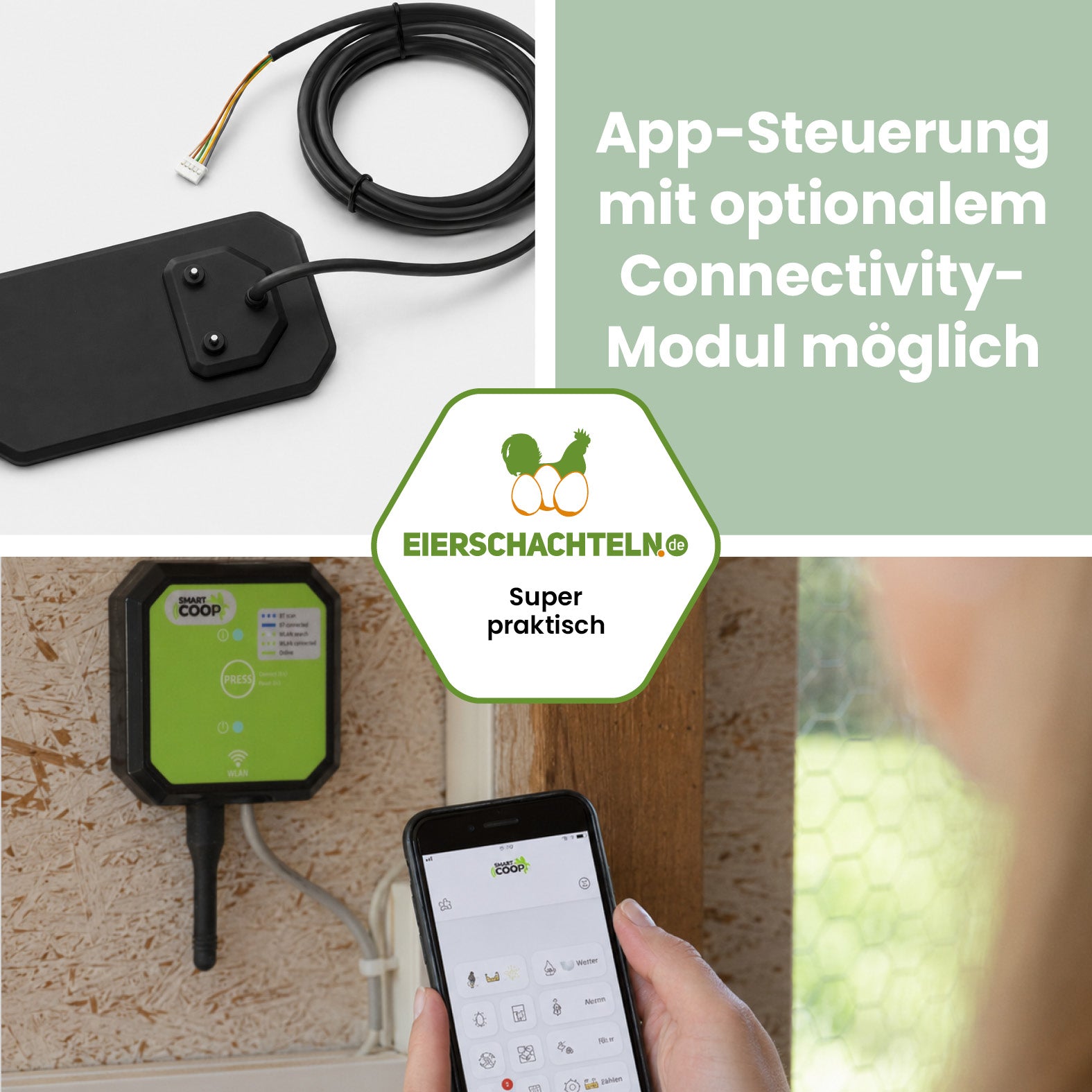 SmartCoop Tränkenheizung mit Füllstandssensor