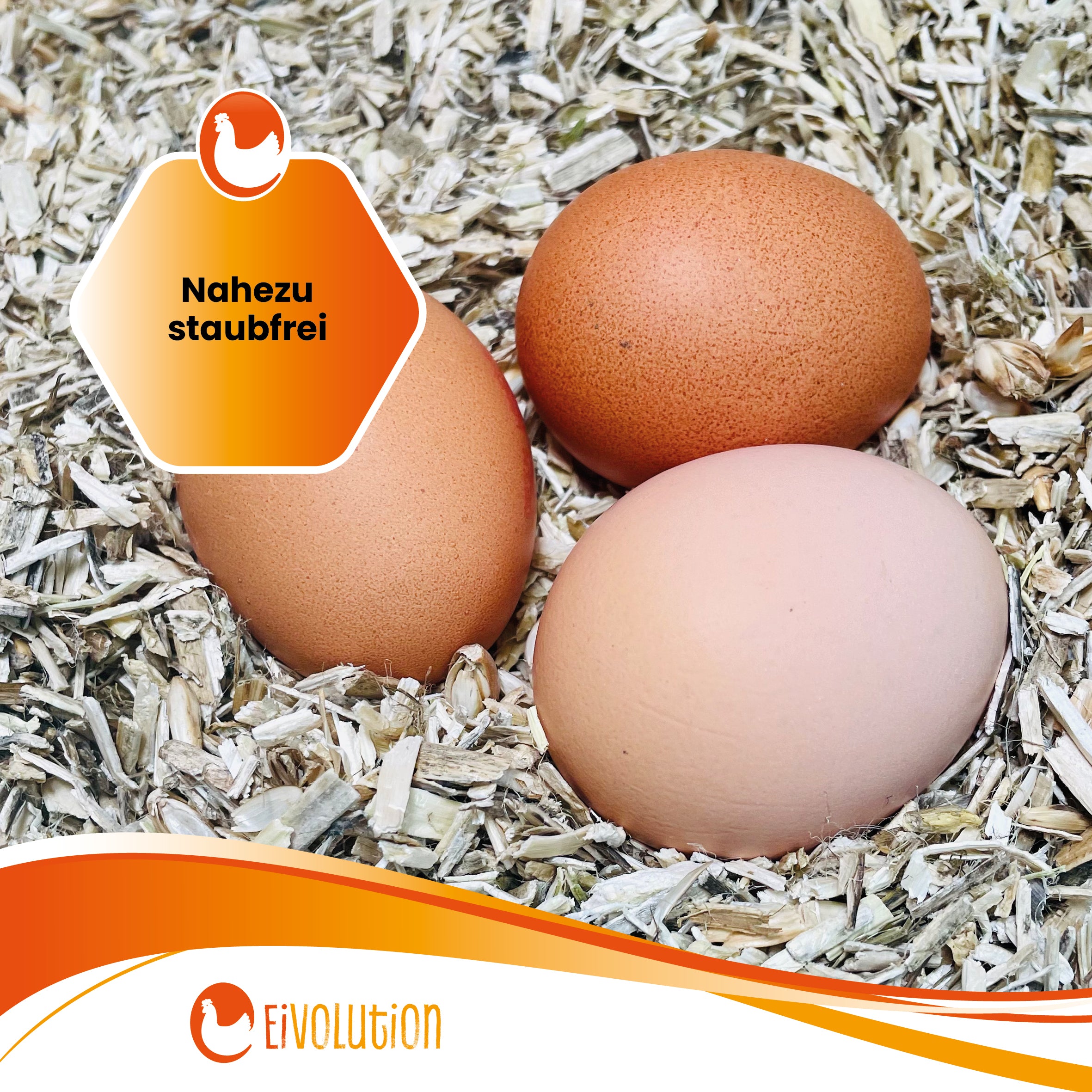 Hanfeinstreu mit Eukalyptus "Nahezu staubfrei"