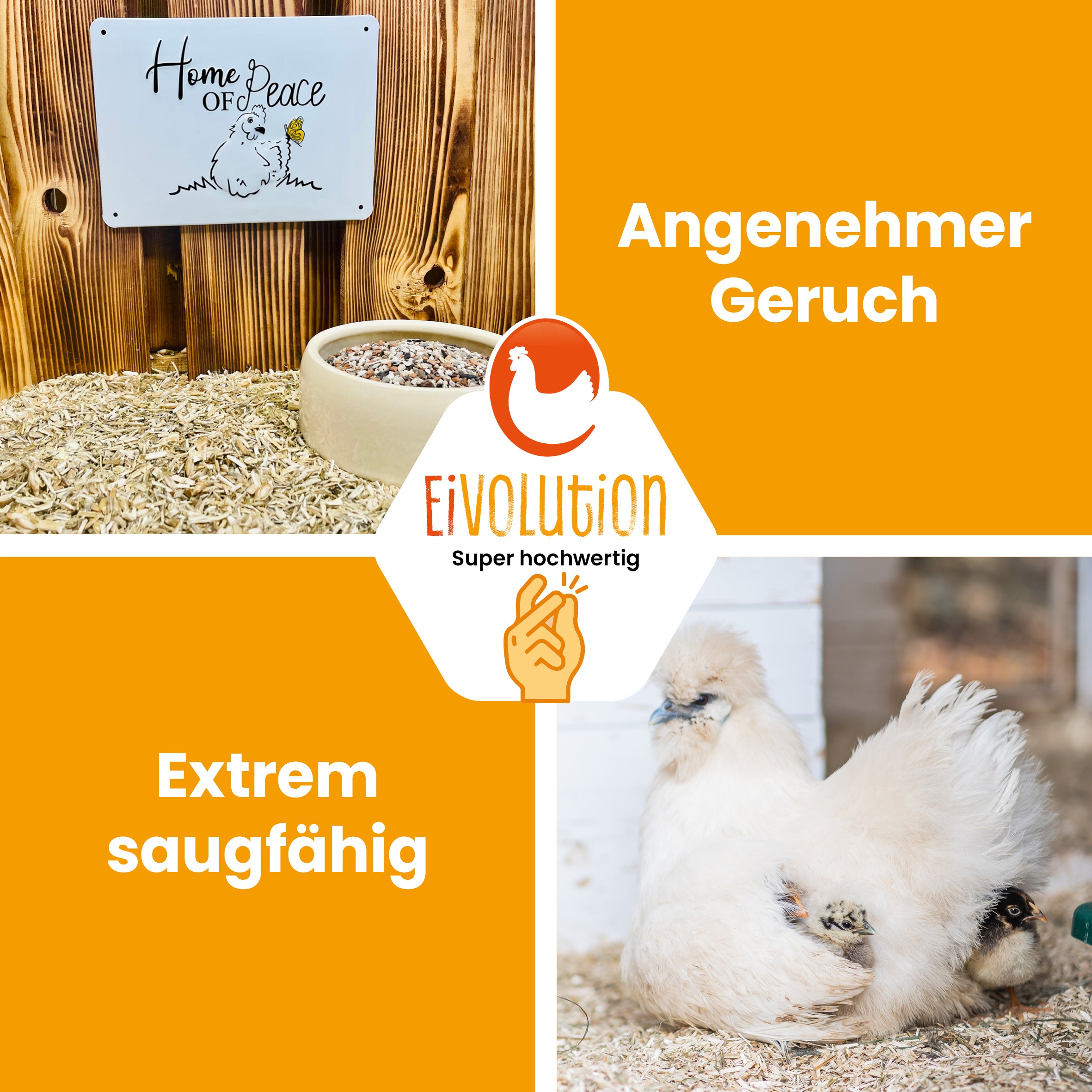 Hanfeinstreu mit Eukalyptus für ein gutes Stallklima "Angenehmer Geruch extrem saugfähig"