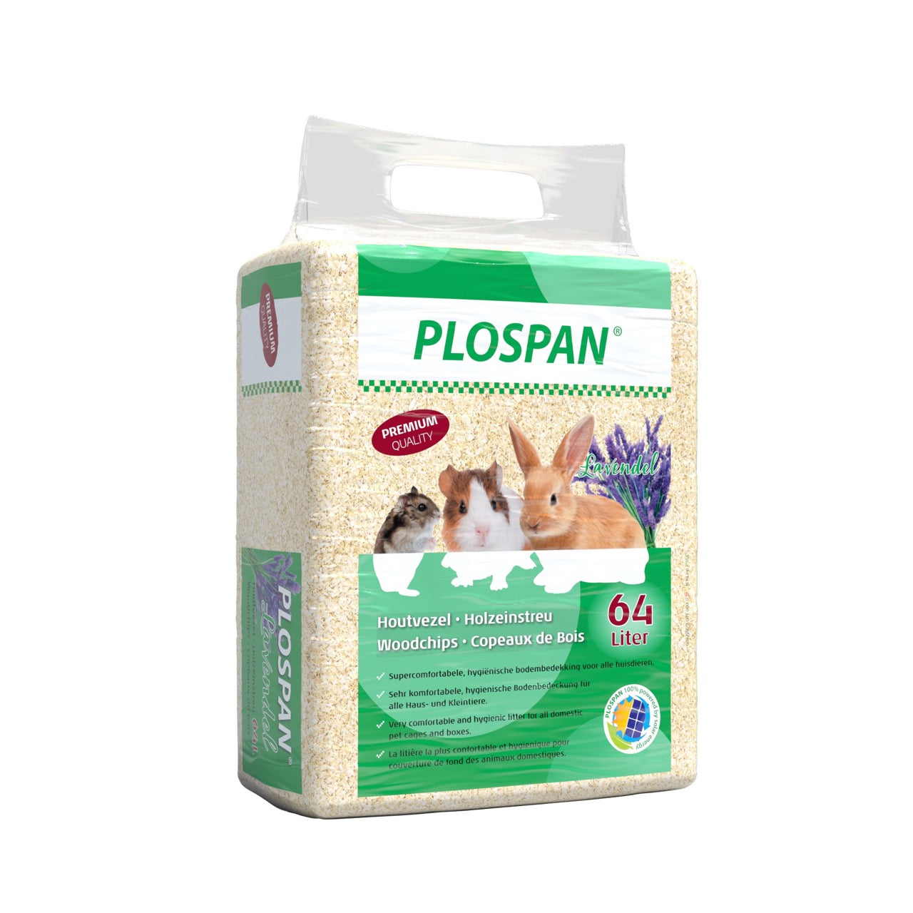 Hobelspäne Einstreu "Lavendel" - 4 kg, Ballen
