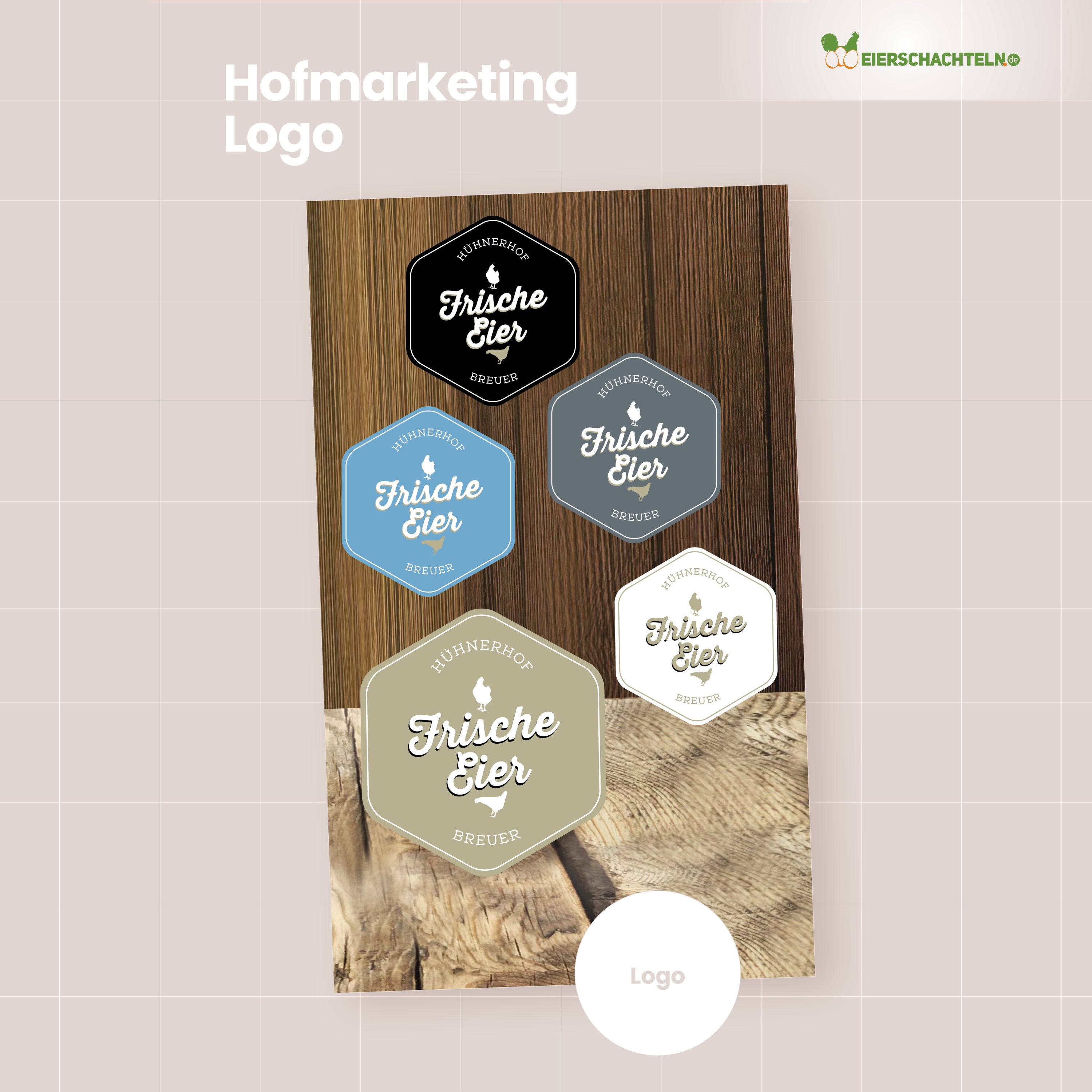 Wir gestalten dein Hoflogo