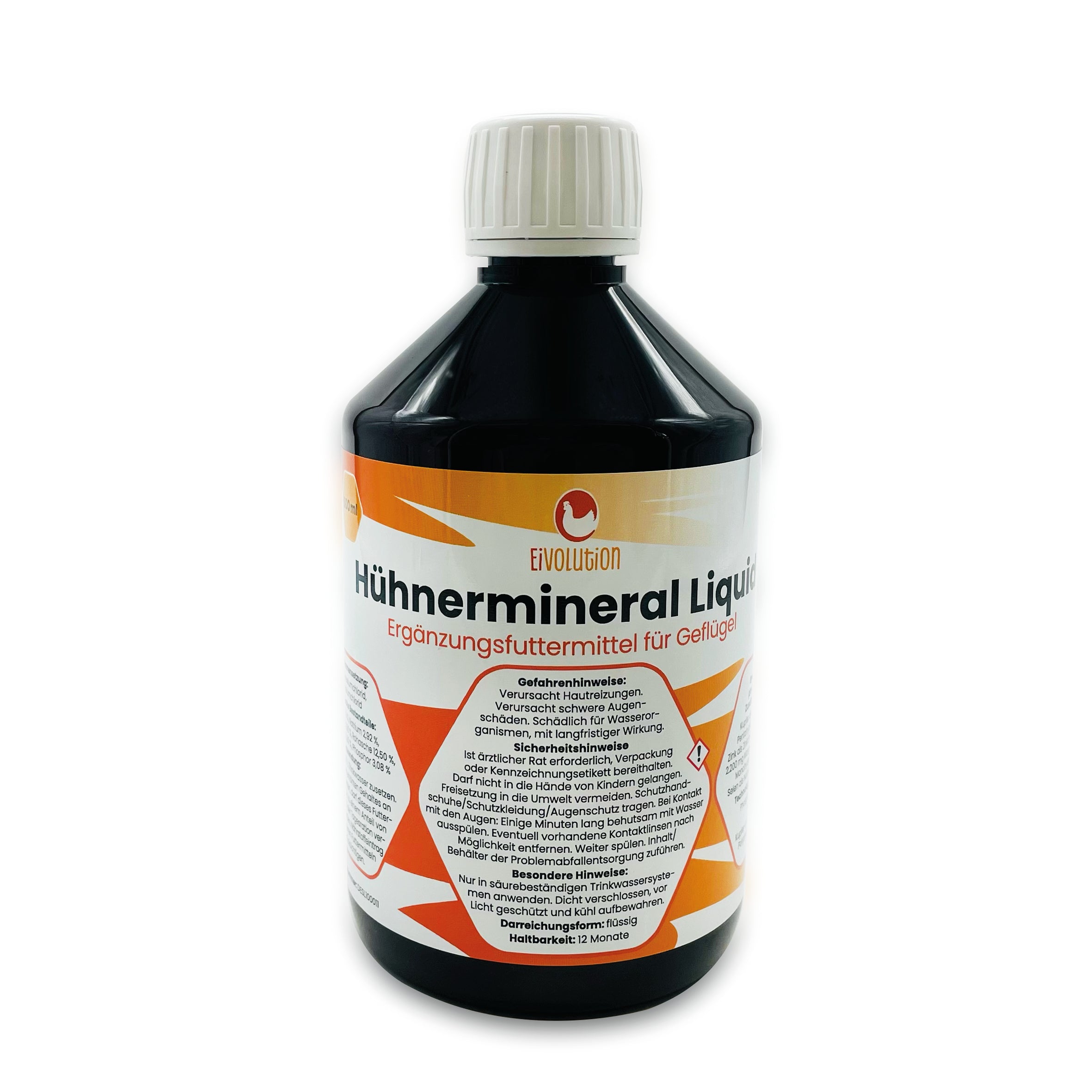 Hühnermineral Liquid, 500 ml Flasche