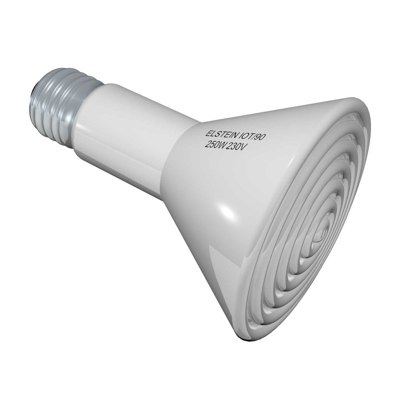 Elstein Dunkelstrahler, Infrarotlampe, Wärmelampe, Keramikstrahler