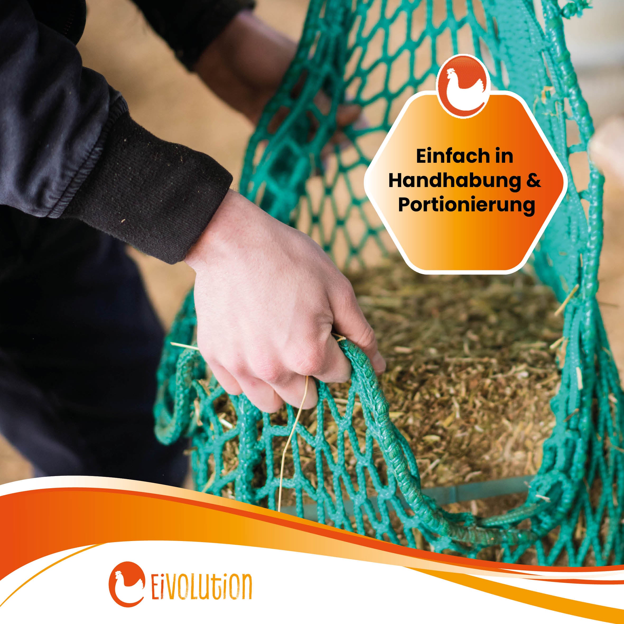 Bio Luzerne Brikett "Einfach in Handhabung & Portionierung"