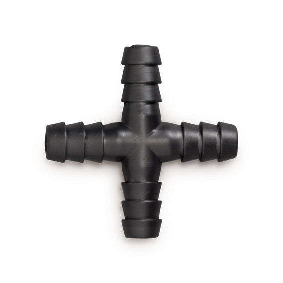 10 mm Schlauchverbinder für automatisches Tränkensystem, Kreuz Verbindung