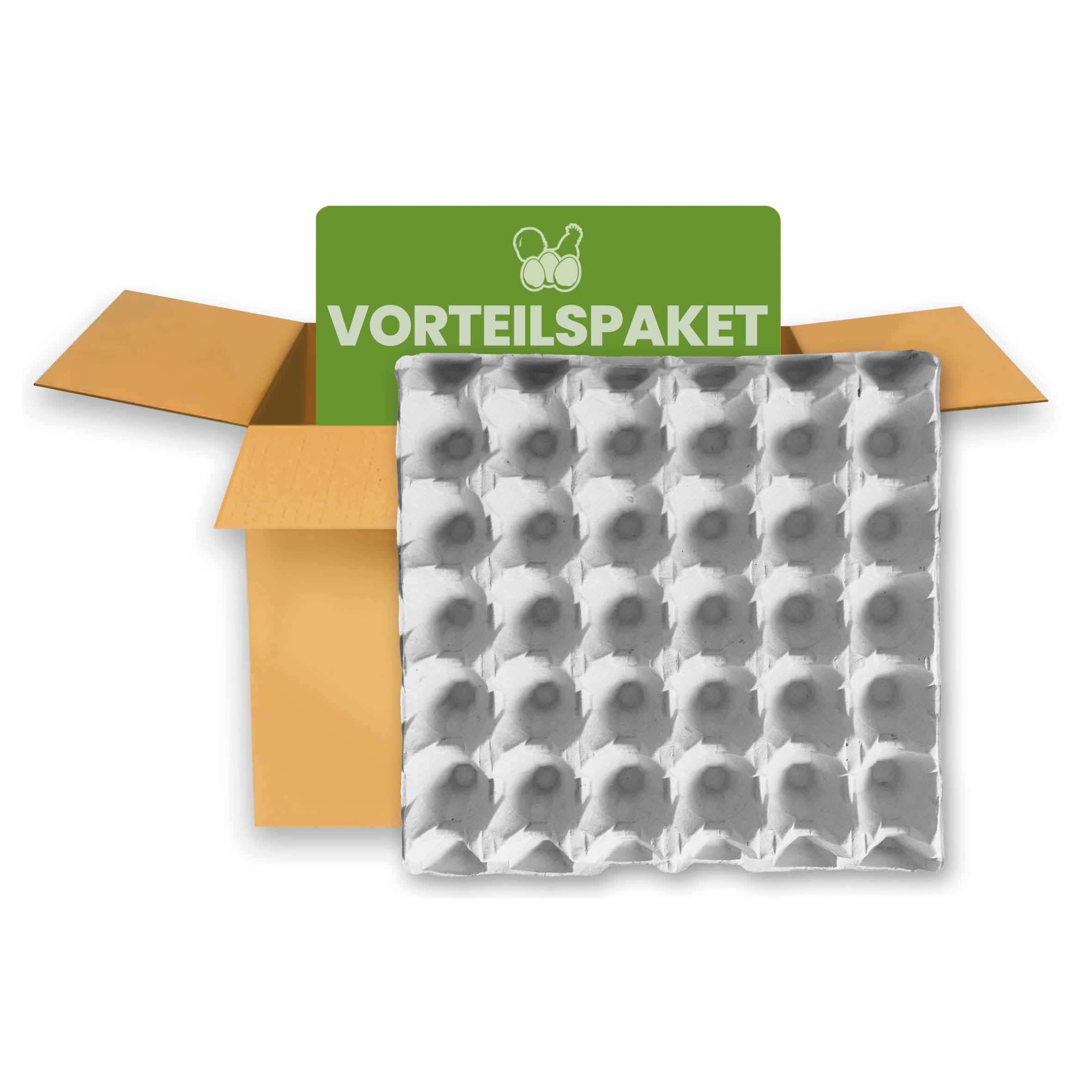 30er Eierpappen, Höckerlagen Vorteilspaket
