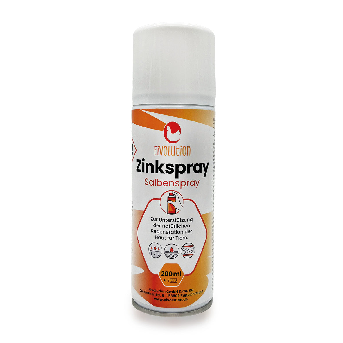 Zinkspray für Hühner u. a. Tiere, Sprühdose