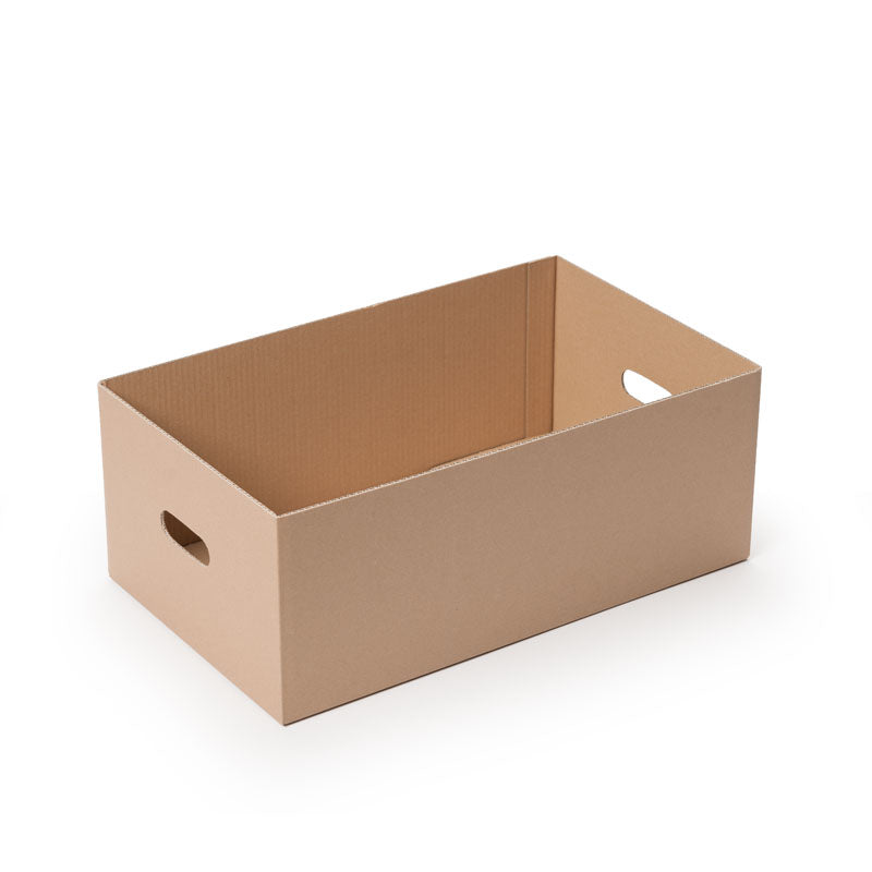 Eierkartons für 30 x 6 oder 18 x 10 Eier, offen, gefaltet