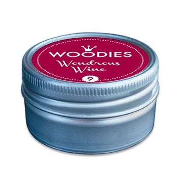 Stempelkissen-Dose für Woodies-Stempel Weinrot