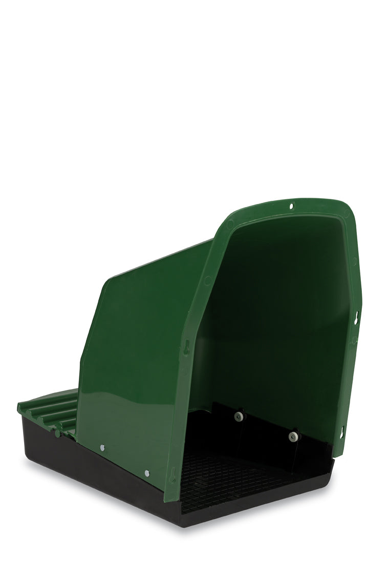 Legenest mit Abrollfach zur Außenmontage, Rückseite