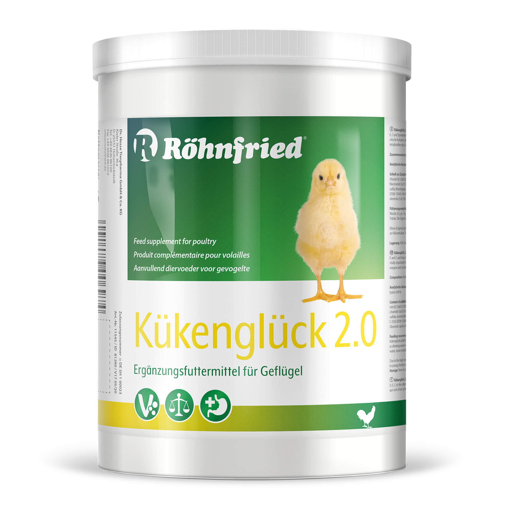 Kükenglück 2.0 – Ergänzungsfuttermittel für Küken