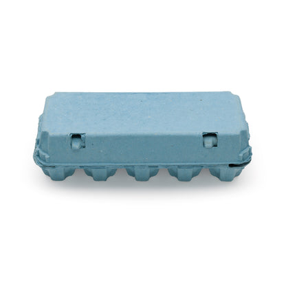 EcoPack 10er Eierschachtel, blau