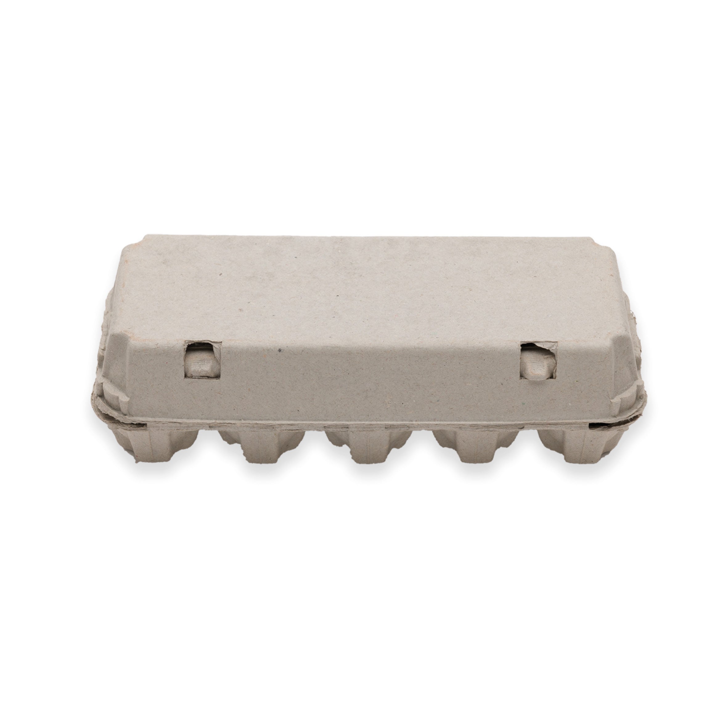 EcoPack 10er Eierschachtel, grau