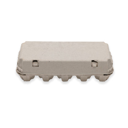 EcoPack 10er Eierschachtel, grau