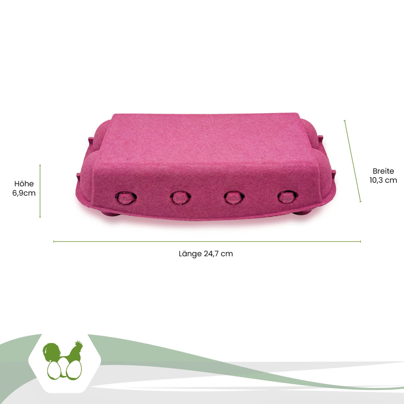 imagic2 in Pink, Maße "Breite 10,3 cm x Länge 24,7 cm x Höhe 6,9 cm" 
