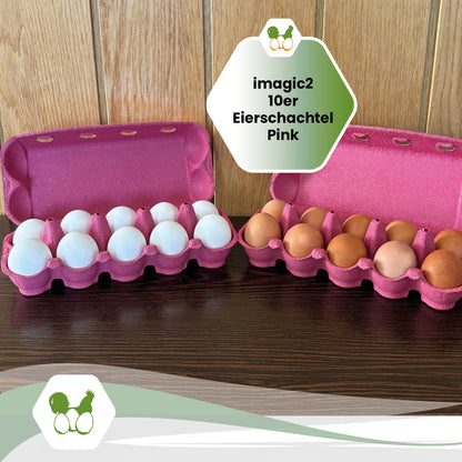 imagic2 in Pink "imagic2 10er Eierschachtel in Pinkimagic2 10er Eierschachtel in Pink"