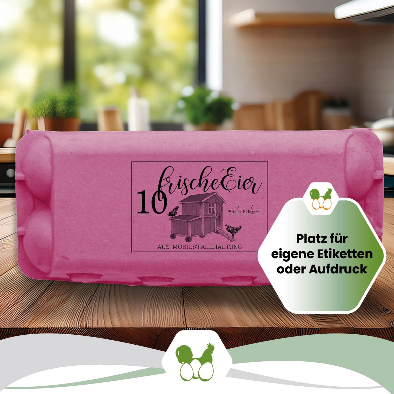 imagic2 in Pink "Platz für eigene Etiketten oder Aufdruck"