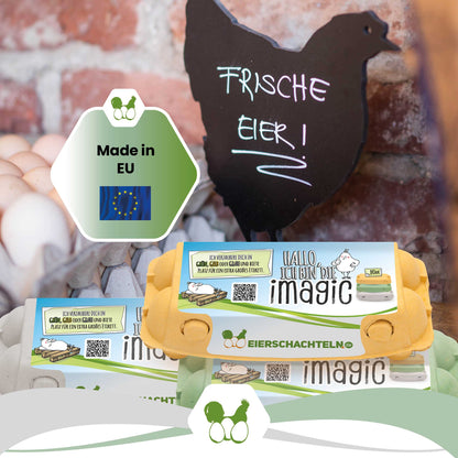 10er imagic Eierschachteln "Made in EU"