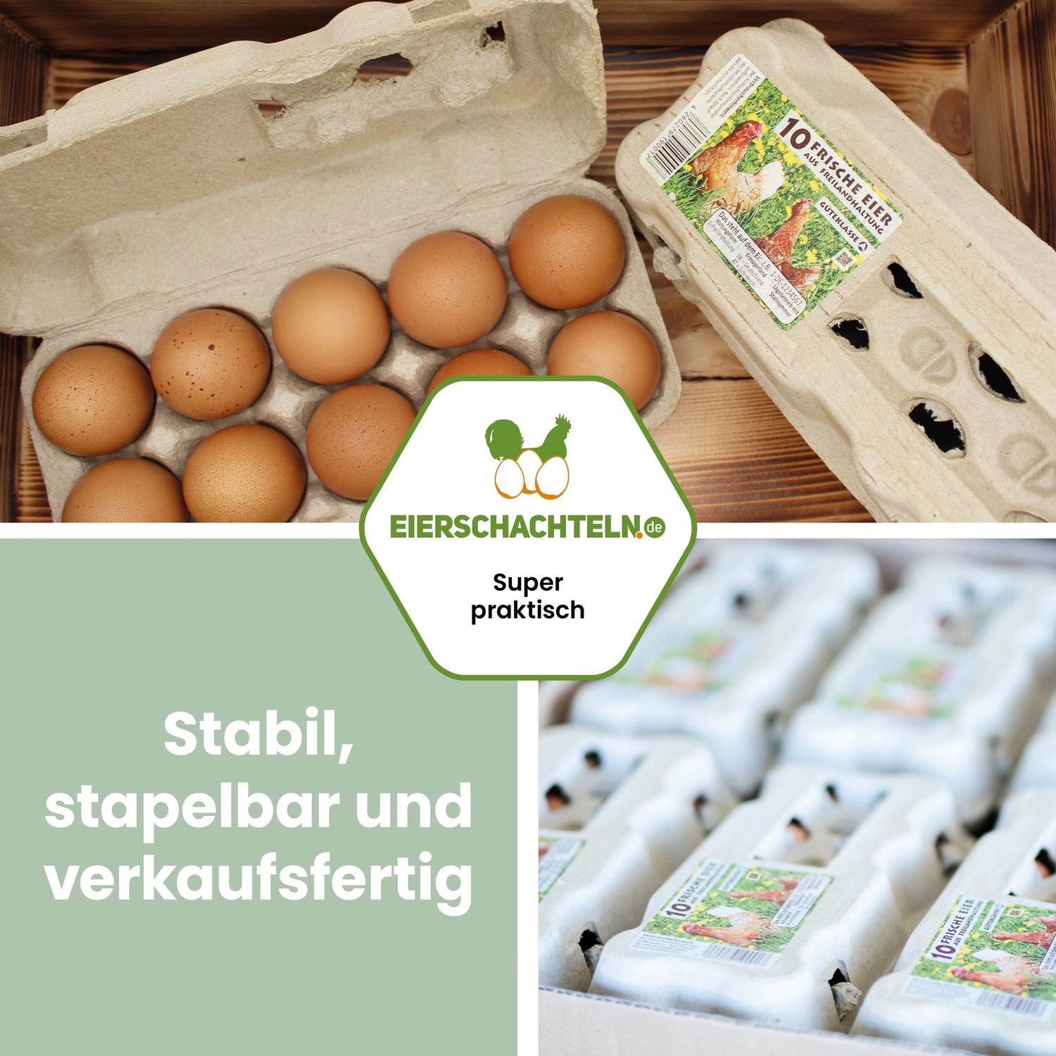 10er TopView Freiland "Stabil, stapelbar und verkaufsfertig" 