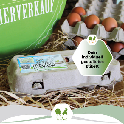 TopView 10er mit individuellem Etikett "Dein individuell gestaltetes Etikett"