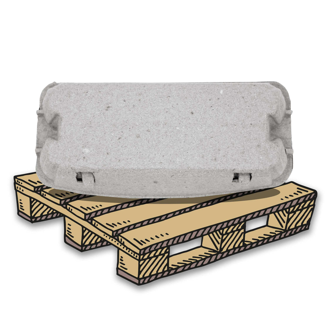 10er EuroPack mit Innendruck, Palette