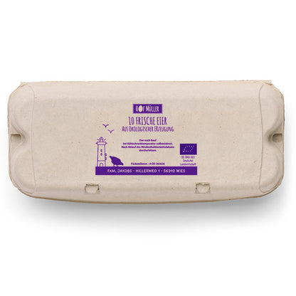 Stempel für Eierschachteln, 10er ComPac, violett