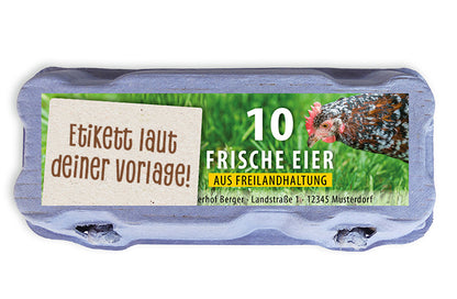 10er Eierschachtel-Etiketten laut deiner Druckvorlage