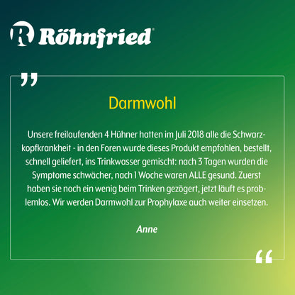 Darmwohl von Röhnfried, Kundenrezension