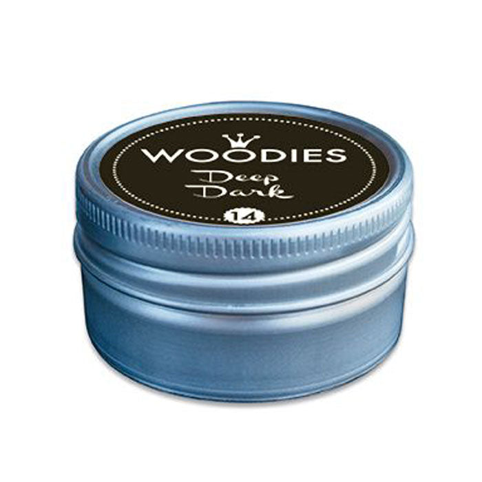 Stempelkissen-Dose für Woodies-Stempel Schwarz