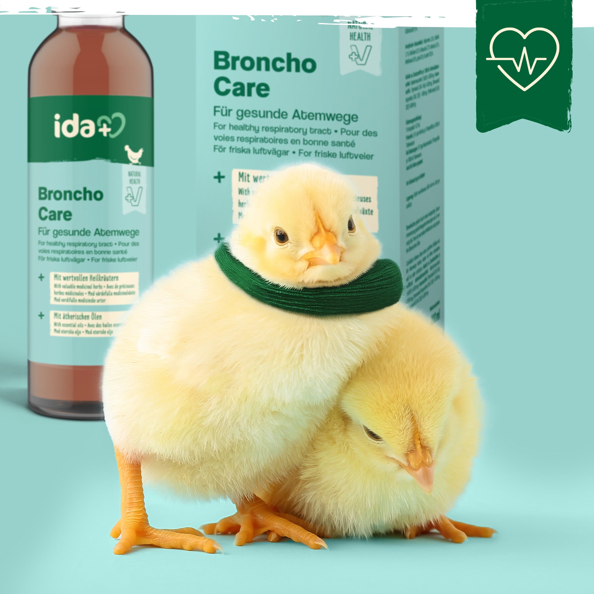 Broncho Care 200 ml für Hühner &amp; Küken - unterstützt die Atemwege