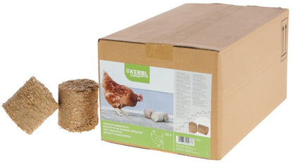 Dinkelspelzen Briketts für Hühner und anderes Geflügel 24 Stück