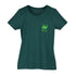 Naturland T-Shirt slimfit, grün – mit Naturland Logo
