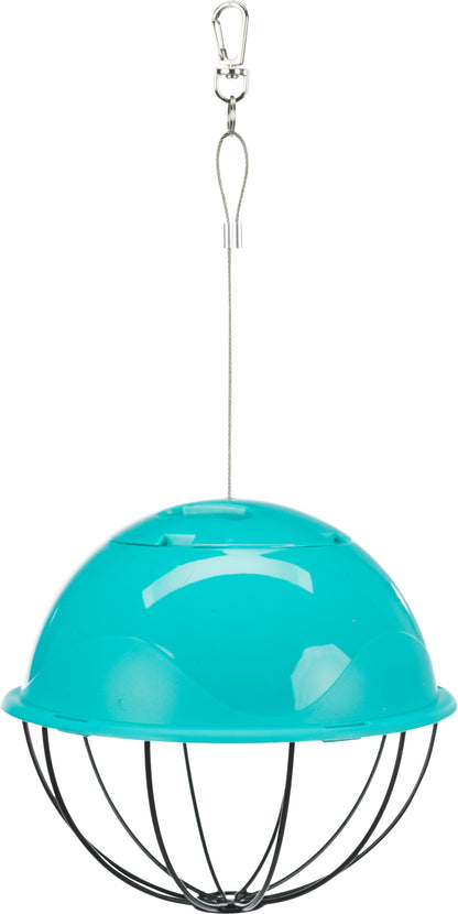 Farbenfroher Futterball / Salatspender für Hühner u. a. Tiere